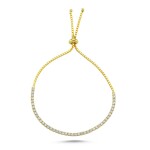 LUNICA Stříbrný náramek srdíčka 0058 0462