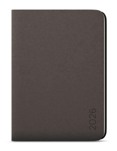 Měsíční diář 2026 s notesem DiNo B5 šedá