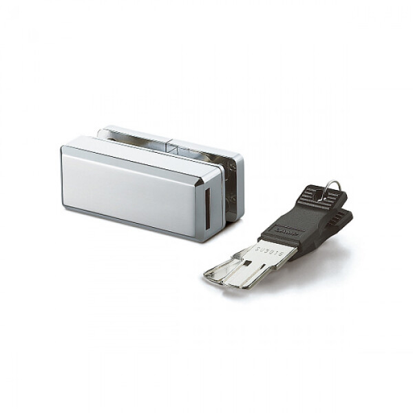 Zámek na dvojité skleněné dveře XL-GC01-CR-B
