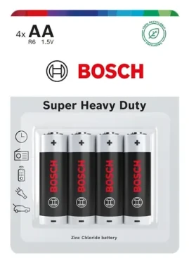 Bosch R6SHD4B/00 / Baterie / AA / Heavy Duty / 4 ks (8594162800315)