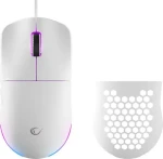 Rampage Blink bílá / Herní myš / optická / 12800 DPI / RGB / USB (BLINK-WHITE)