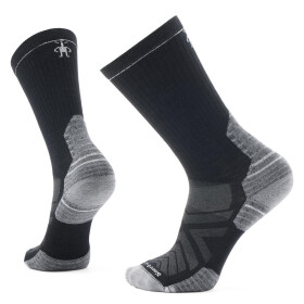 Unisex merino turistické ponožky SMARTWOOL Hike Targeted Cushion Crew Socks, Black velikost: 38-41 (M)