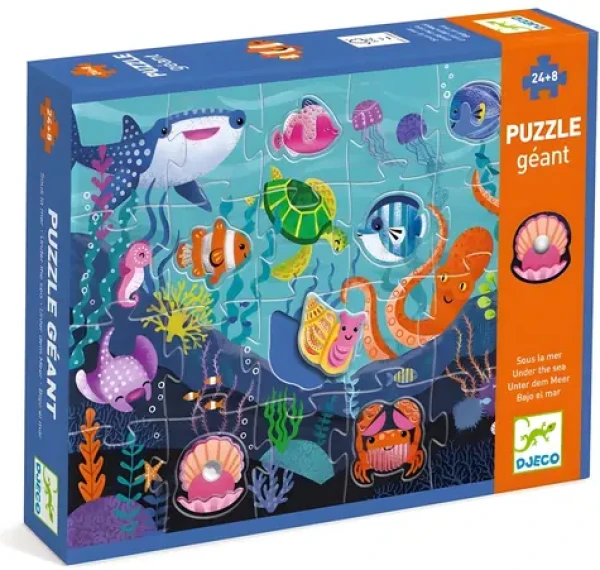 DJECO Puzzle Tactilo sea
