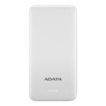 ADATA T10000 Power Bank 10000mAh bílá / 2x USB / 5V / 2A (AT10000-USBA-CWH)