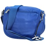 Stylová dámská koženková kabelko-ledvinka Ergitta new, modrá