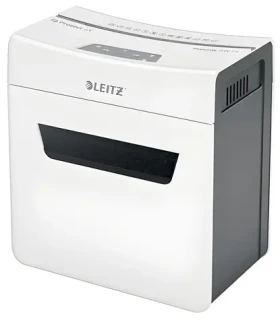 Leitz IQ Protect Premium 6X bílá / Skartovač / P4 / Křížový řez 4×28 mm / 6 listů / 10 l (80900000)