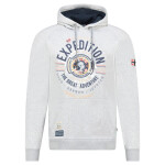 Mikina Geographical Norway Galdemar DB 100 M WZ3019H/GN-Blended Grey pánské 2XL