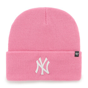 47 Brand Dětská zimní čepice New York Yankees MLB Haymaker '47 CUFF KNIT Rose