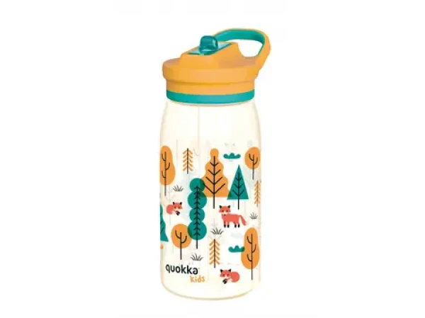 Quokka Plastová láhev s pítkem Glow Kids Forest 580 ml (40283QO)