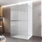 Mereo Polička k WALK IN do rostoru, 140 cm, chrom ALU CK10621PD