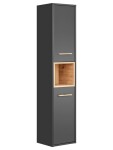 COMAD - Vysoká skříňka 2 dvířka BORNEO COSMOS 5907441299749