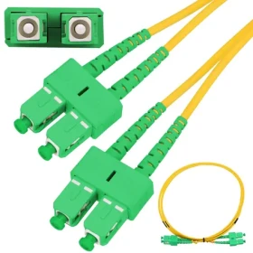 Extralink SC/APC-SC/APC / Patchcord / Jednomódový / Duplex / G652D / 5 m
