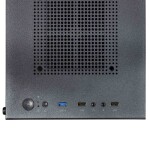 EVOLVEO M4 černá / M-ATX / 1x USB 3.0 + 2x USB 2.0 / 1x 120 mm / bez zdroje / průhledná bočnice / RGB (CAEM4)