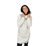 HOSH Pletený jednobarevný rolák CLAIRE Barva: Tmavě šedá