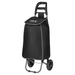 NILS NC17106 černá / Nákupní taška na kolečkách / 40 l / tepelně izolovaná / nosnost 25 kg