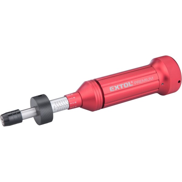EXTOL PREMIUM 8825301 Momentový šroubovák na bity, 1/4", 1–6Nm