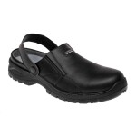 Obuv BNN BLACK SB ESD SLIPPER omyvatelný pracovní nazouvák černý 45 černá
