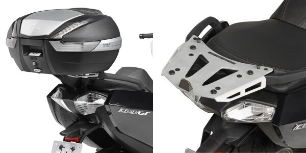 Sra5106 hliníkový special rack Bmw C 650 GT (12-20) pro kufry Monokey, max. 6 kg