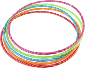 TEDDIES Hula Hop 70 cm / Obruč / fitness pomůcka / plast (56660010)