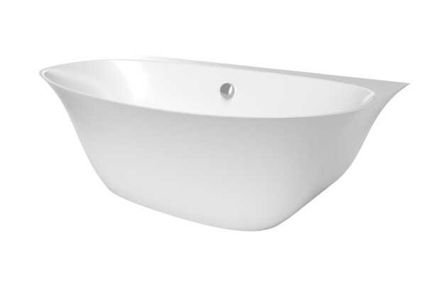 Volně stojící vana SAT Velin 170x86 cm litý mramor levá i pravá SATVE1700Z SATVE1700Z