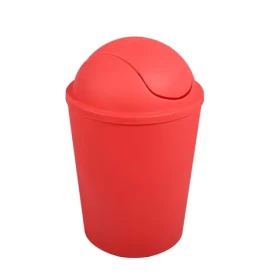MSV AKO výklopný koš 5.5 L červený / plast (3700703909934)