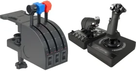 Logitech G Saitek Pro Flight Throttle Quadrant + X56 Hotas / Ovladače pro flight simulátory