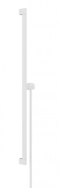 HANSGROHE - Unica Sprchová tyč 95 cm, se sprchovou hadicí, matná bílá 24403700