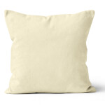 Mikroplyšový polštář 40x40 cm Smetanový