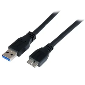 StarTech kabel USB-A - Micro-USB 3.0 černá / Kabel / USB 3.2 Gen 1 (5 Gbit/s) / 1 m (USB3CAUB1M)