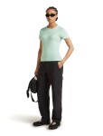 ICEBREAKER Wmns Mer 200 Tech Lite SS Crop Slim Tee, Mint (vzorek) velikost: S