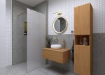 Umyvadlo na desku SAT Feel 36x36 cm matné bez přepadu SATUMFEEL3636M SATUMFEEL3636M