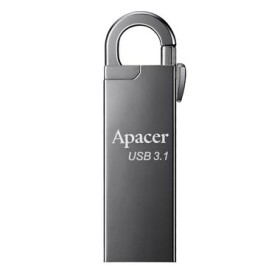 Apacer AH15A 32GB stříbrná / USB flash disk / USB 3.0 (3.1 Gen 1) / s karabinkou (AP32GAH15AA-1)