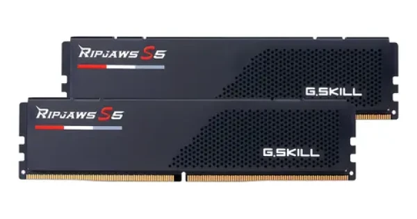 G.Skill Ripjaws S5 96GB (2x48GB) 5200MHz / Operační paměť / DDR5 / CL40 / DIMM / 1.1V / XMP 3.0 (F5-5200J4040A48GX2-RS5K)