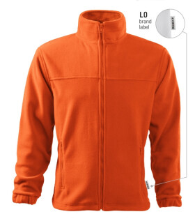 Jacket fleece pánský oranžová 11 (brand label) M
