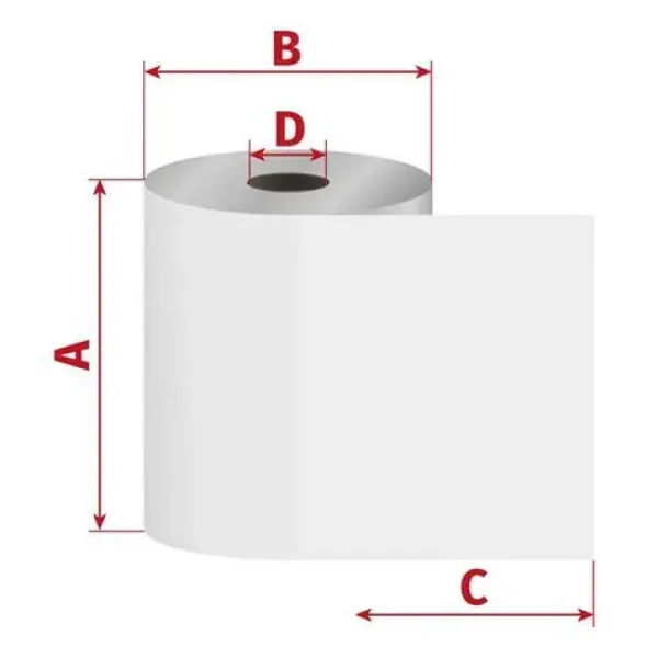 OEM Kotouček normální papír 65/90/18 mm / Kotouček / 1+0 (100065015)