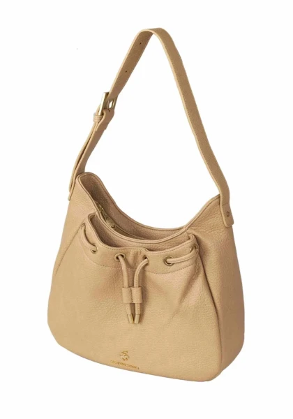 Dámská kabelka Beverly Hills Polo Club BH-4291-28 béžová 8,7 L