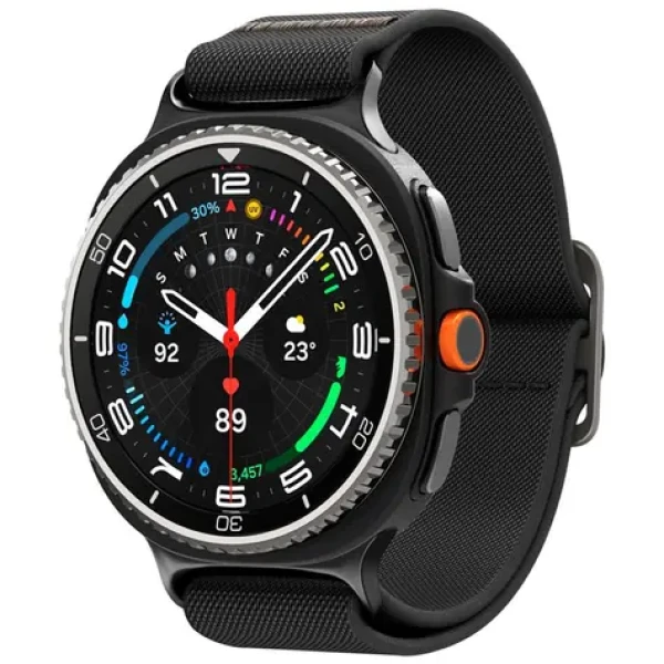 Spigen Lite Fit Band Řemínek pro Samsung Galaxy Watch 8 46mm/44mm/40mm černá (AMP10117)
