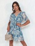RIVIERA modré šaty FashionStreet EY2494 L