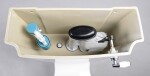AQUALINE - ANTIK WC nádržka včetně splachovacího mechanismu, bílá AK107-208