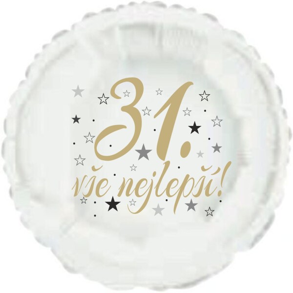 31. narozeniny balónek kruh Balonky.cz 31. narozeniny balónek kruh Balonky.cz