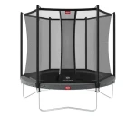 BERG Favorit Trampolína šedá 270cm / ochranná síť / od 14 let (109635093300)