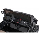 Mamido Elektrické autíčko Extreme Sport 4x4 s proměnlivou velikostí černé