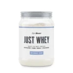 Just Whey Grass-Fed Protein – GymBeam (bílá čokoláda kokos, 500 g) (28324-35-500g-white-chocolate-coconut-01)