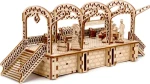 WOODEN CITY 3D Dřevěné puzzle Železniční stanice