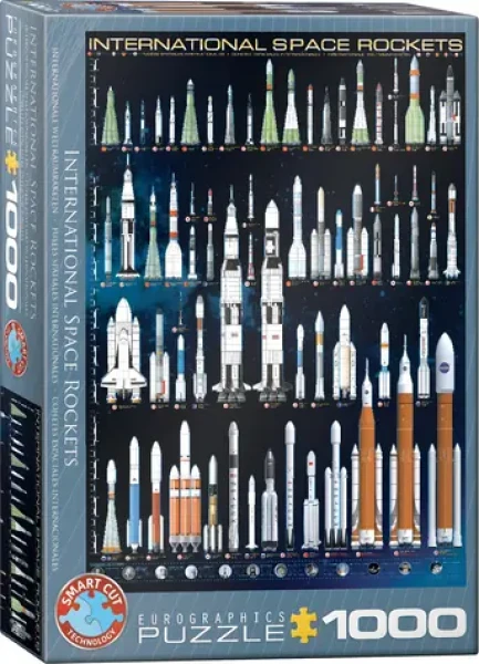 EUROGRAPHICS Puzzle Mezinárodní vesmírné rakety