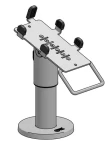 Ergonomic Solutions DuraTilt SP1 / Držák platebního terminálu / Pro PAX A35 / náklon 10-70° / 120 mm (PAX035-D-02)