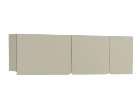 Nástěnná skříňka Lucky, eukalyptově zelená/baltský dub