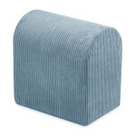 PLUSH NEST PLUSH NEST Hrací hrad s bazénem a 150 míčky, prémiový modrý manšestr