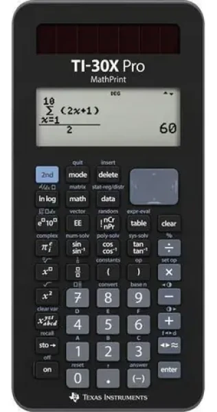 Texas Instruments TI-30 X Pro MathPrint / Kalkulačka / školní / na baterie (83-130004)