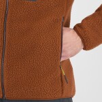 KARPOS Moiazza Retro Hoodie Fleece, Mahogany/Woodl.Gray velikost: L